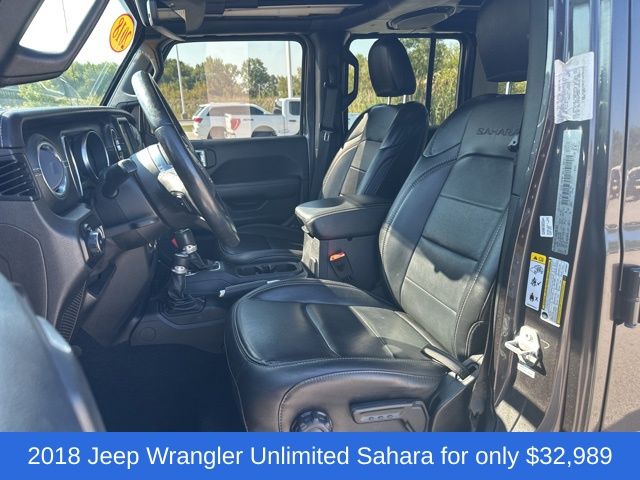 2018 Jeep Wrangler Unlimited Sahara 5