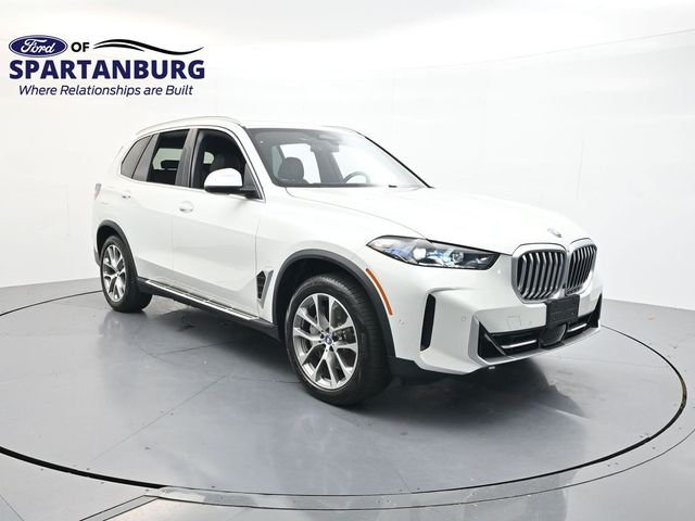 White Metallic 2025 BMW X5 SUV / Crossover All-Wheel Drive 8-Speed Automatic