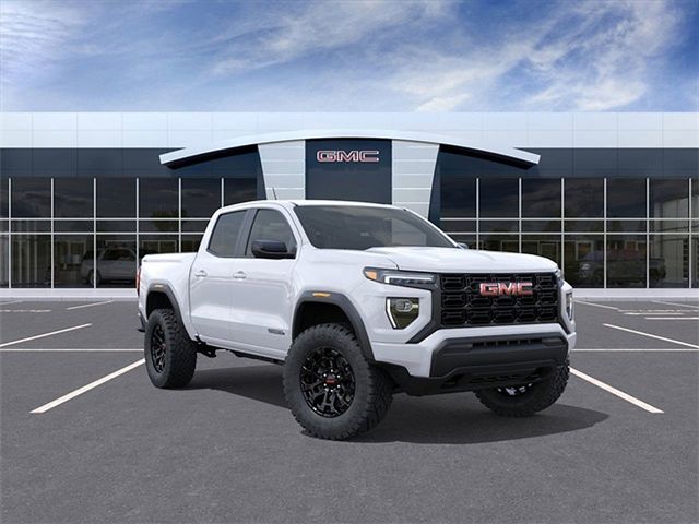 Summit White 2026 GMC Canyon Elevation Crew Cab 4WD Pickup Truck Four-Wheel Drive 8-Speed Automatic