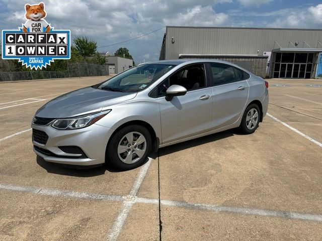 Silver Ice Metallic 2018 Chevrolet Cruze Sedan Front-Wheel Drive 6-Speed Automatic