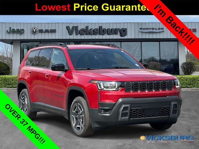 Red 2026 Jeep Cherokee Laredo 4WD SUV / Crossover Four-Wheel Drive Continuously Variable Transmission