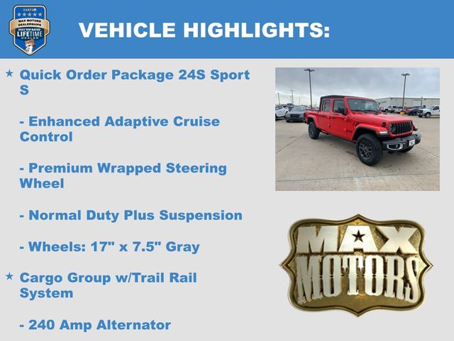 2024 Jeep Gladiator Sport 16