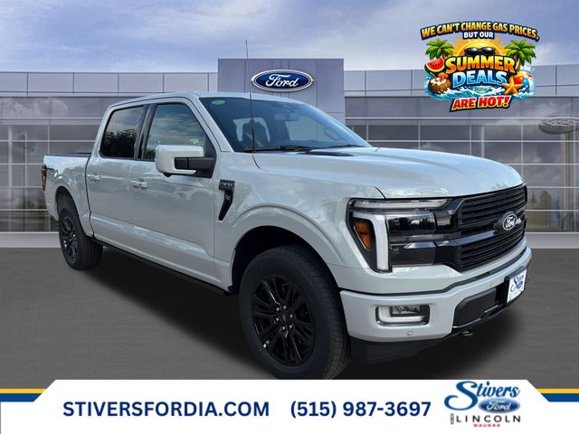 Gray 2026 Ford F-150 Platinum SuperCrew 4WD Pickup Truck Four-Wheel Drive Automatic