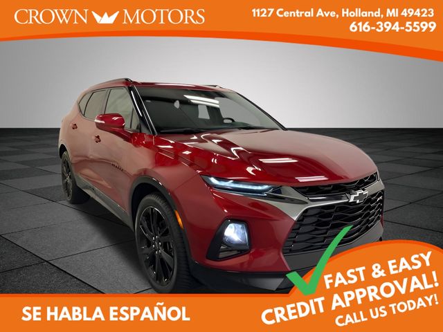 Cherry Red 2021 Chevrolet Blazer SUV / Crossover All-Wheel Drive 9-Speed Automatic