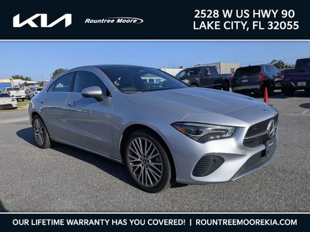 Silver 2025 Mercedes-Benz CLA Coupe Front-Wheel Drive 8-Speed Dual Clutch