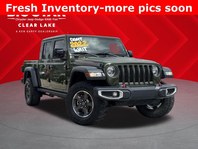 2022 Jeep Gladiator Rubicon Green at DeMontrond Gulf Freeway