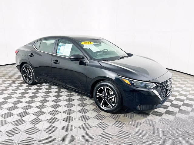 Super Black 2024 Nissan Sentra SV FWD Sedan Front-Wheel Drive Continuously Variable Transmission