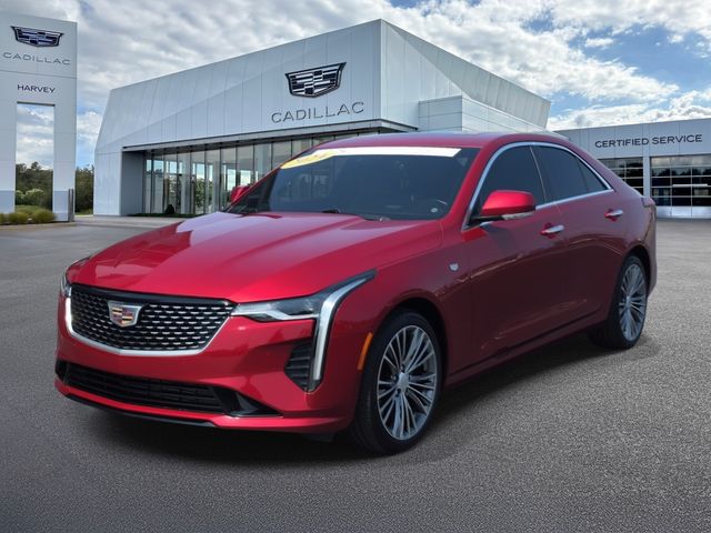 Radiant Red Tintcoat 2024 Cadillac CT4 Sedan All-Wheel Drive 8-Speed Automatic