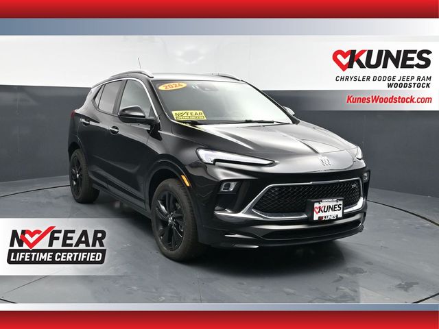Black (Ebony Twilight Metallic) 2024 Buick Encore GX Sport Touring AWD SUV / Crossover All-Wheel Drive 9-Speed Automatic