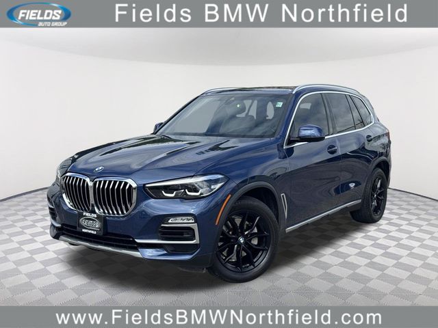 Phytonic Blue Metallic 2021 BMW X5 xDrive40i AWD SUV / Crossover All-Wheel Drive 8-Speed Automatic