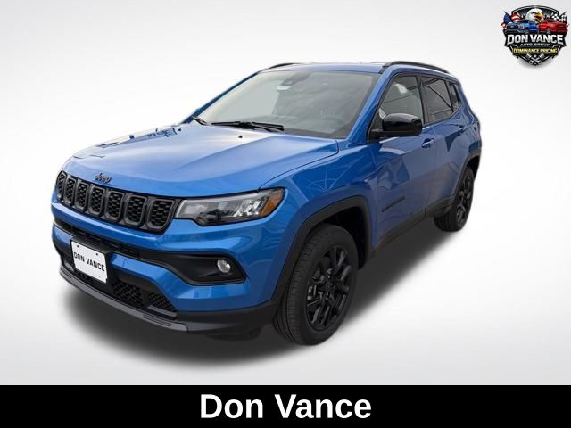 hydro blue pearlcoat 2026 Jeep Compass Latitude 4WD SUV / Crossover Four-Wheel Drive 8-Speed Automatic