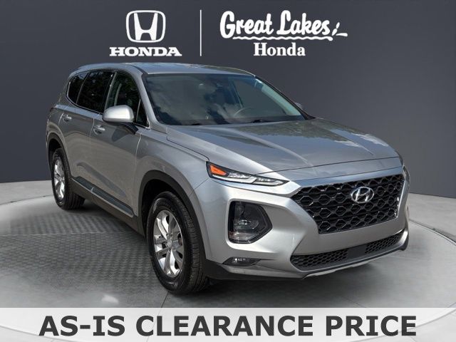 Shimmering Silver Pearl 2020 Hyundai Santa Fe SUV / Crossover All-Wheel Drive 8-Speed Automatic