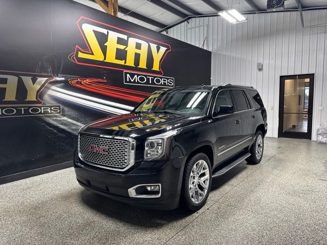 Onyx Black 2015 GMC Yukon SUV / Crossover Four-Wheel Drive 6-Speed Automatic Overdrive