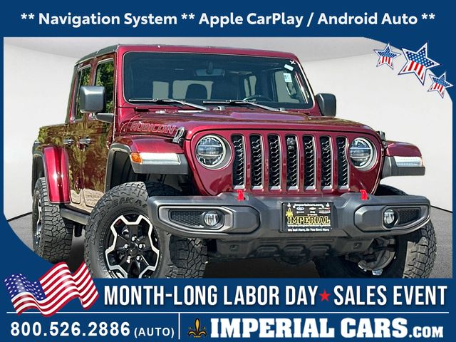 Snazzberry Pearlcoat 2021 Jeep Gladiator Pickup Truck Four-Wheel Drive 8-Speed Automatic