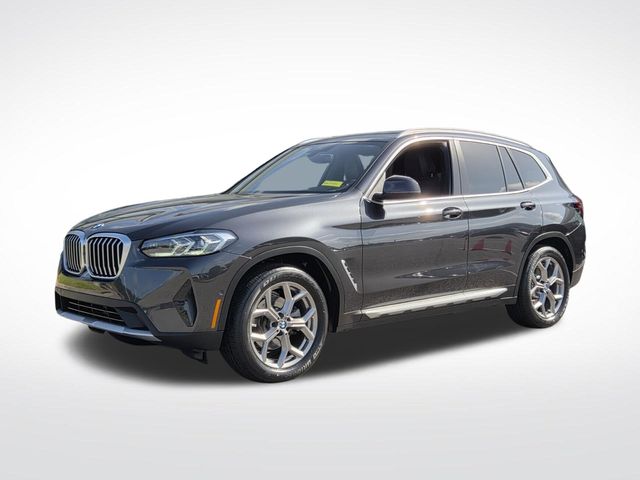 Gray (Dark Graphite Metallic) 2024 BMW X3 SUV / Crossover All-Wheel Drive 8-Speed Automatic