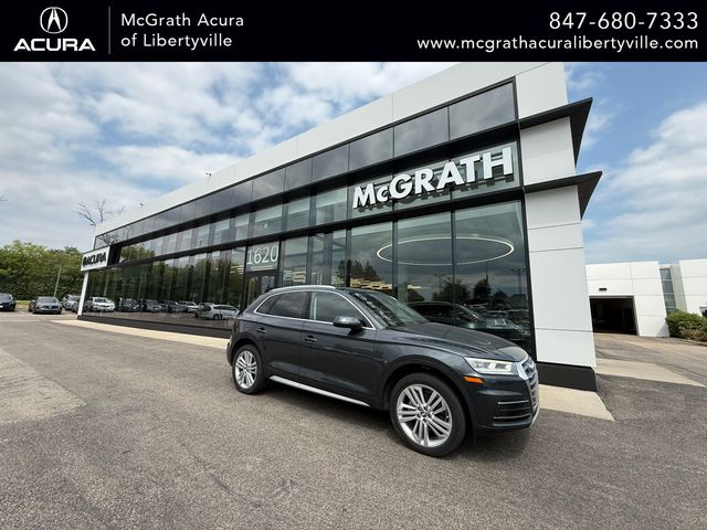Monsoon Gray Metallic 2019 Audi Q5 SUV / Crossover All-Wheel Drive 7-Speed Automatic