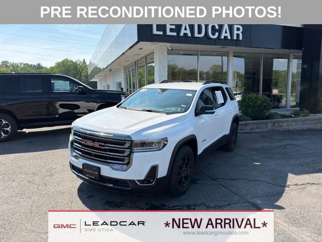 Summit White 2023 GMC Acadia SUV / Crossover Four-Wheel Drive 9-Speed Automatic
