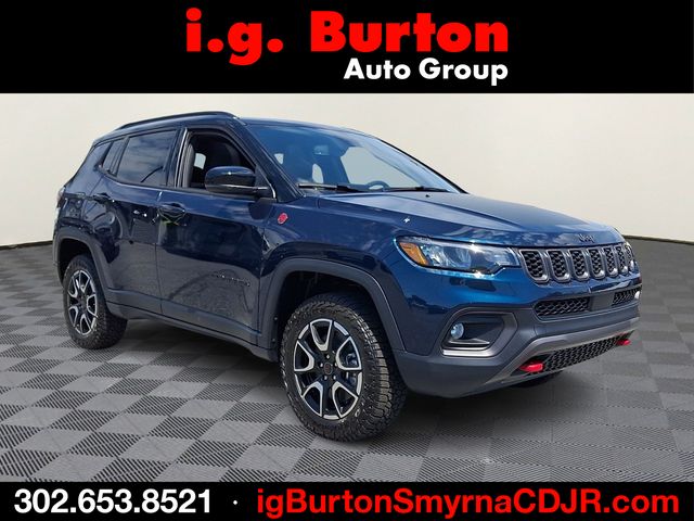 Blue Pearl 2026 Jeep Compass SUV / Crossover Four-Wheel Drive 8-Speed Automatic