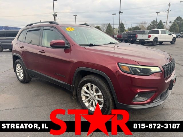 Velvet Red Pearlcoat 2019 Jeep Cherokee Latitude 4WD SUV / Crossover Four-Wheel Drive 9-Speed Automatic