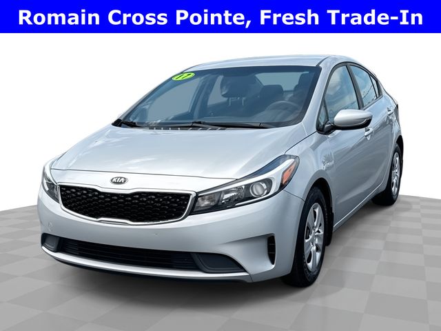 Silky Silver 2017 Kia Forte LX Sedan Front-Wheel Drive 6-Speed Automatic