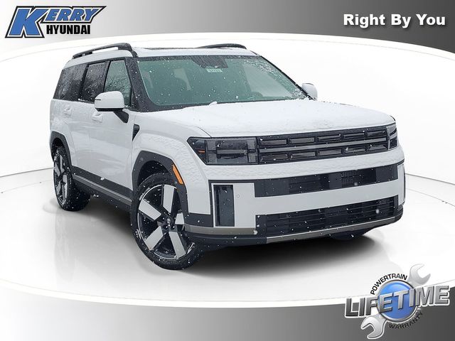 Serenity White 2026 Hyundai Santa Fe Hybrid SUV / Crossover All-Wheel Drive 6-Speed Automatic
