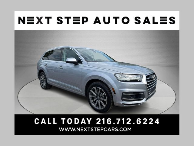 Silver Metallic 2018 Audi Q7 SUV / Crossover  8-Speed Automatic