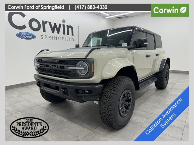 Desert Sand 2025 Ford Bronco Raptor 4WD SUV / Crossover Four-Wheel Drive Automatic