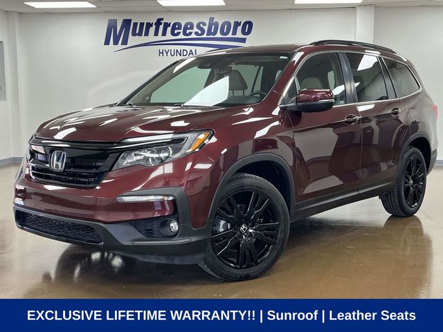 Red (Deep Scarlet Pearl) 2022 Honda Pilot SE AWD SUV / Crossover All-Wheel Drive 9-Speed Automatic