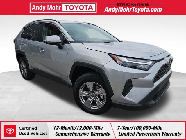 Silver Sky Metallic 2025 Toyota RAV4 Hybrid XLE AWD SUV / Crossover All-Wheel Drive Continuously Variable Transmission