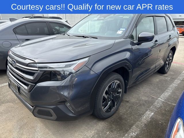 Magnetite Gray Metallic 2025 Subaru Forester Hybrid Limited AWD SUV / Crossover All-Wheel Drive Continuously Variable Transmission