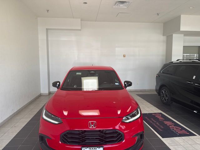2025 Honda HR-V Sport Red at Bayshore Chrysler Jeep Dodge Ram