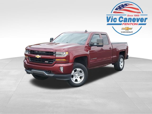 Siren Red Tintcoat 2017 Chevrolet Silverado 1500 LT Double Cab 4WD Pickup Truck Four-Wheel Drive 6-Speed Automatic Overdrive