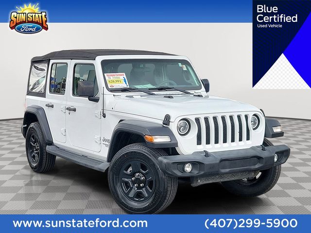 Bright White Clearcoat 2018 Jeep Wrangler SUV / Crossover Four-Wheel Drive 8-Speed Automatic