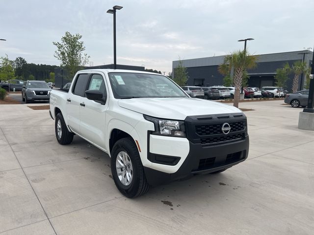 2025 Glacier White Nissan Frontier S RWD Truck
