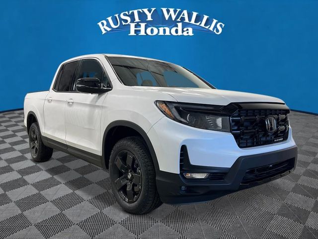 Platinum White Pearl 2026 Honda Ridgeline Black Edition AWD Pickup Truck All-Wheel Drive 9-Speed Automatic