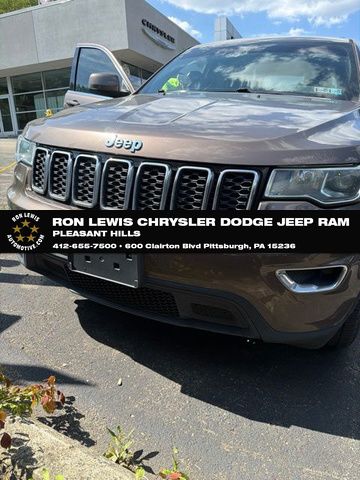 Walnut Brown Metallic Clearcoat 2017 Jeep Grand Cherokee SUV / Crossover Four-Wheel Drive 8-Speed Automatic