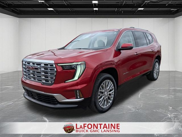 Volcanic Red 2024 GMC Acadia SUV / Crossover Four-Wheel Drive 8-Speed Automatic