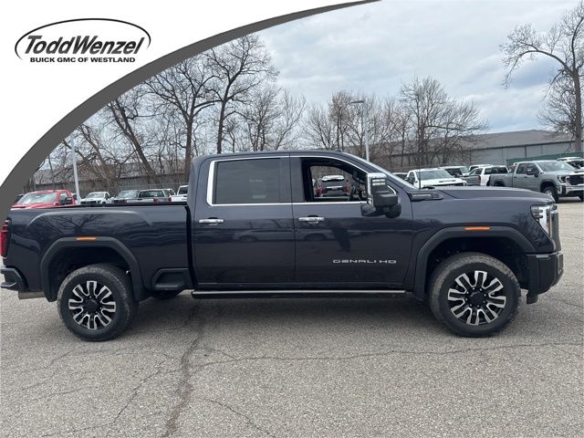 Titanium Rush Metallic 2024 GMC Sierra 2500HD Denali Ultimate Crew Cab 4WD Pickup Truck Four-Wheel Drive Automatic