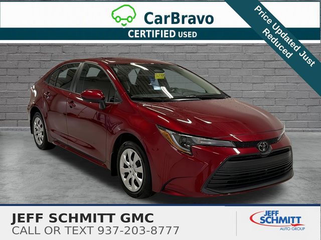 Red (Ruby Flare Pearl) 2026 Toyota Corolla Sedan Front-Wheel Drive Continuously Variable Transmission