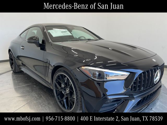 Obsidian Black Metallic 2026 Mercedes-Benz CLE AMG CLE 53 4MATIC Coupe All-Wheel Drive 9-Speed Automatic