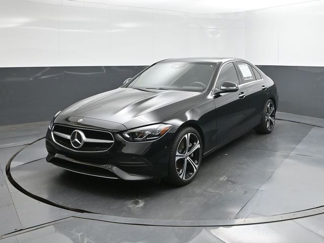 Black 2025 Mercedes-Benz C-Class C 300 RWD Sedan Rear-Wheel Drive 9-Speed Automatic
