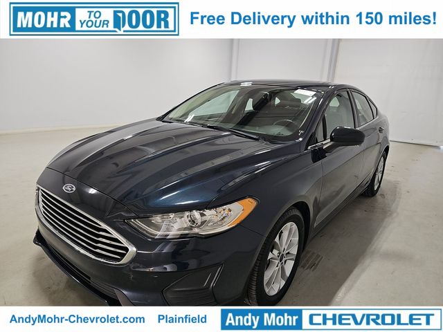 Alto Blue Metallic Tinted Clearcoat 2020 Ford Fusion Sedan Front-Wheel Drive 6-Speed Automatic
