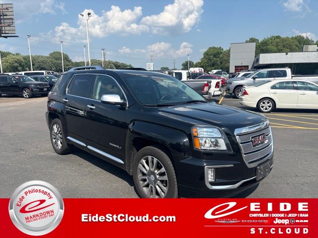 Black (Ebony Twilight Metallic) 2017 GMC Terrain SUV / Crossover All-Wheel Drive 6-Speed Automatic