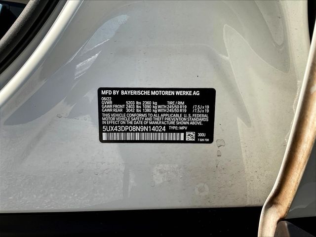Used 2022 BMW X3 SUV