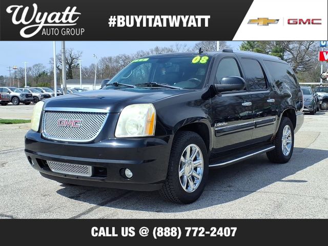Onyx Black 2008 GMC Yukon XL SUV / Crossover All-Wheel Drive 6-Speed Automatic Overdrive
