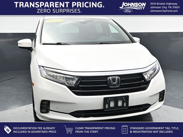 Platinum White Pearl 2023 Honda Odyssey Minivan Front-Wheel Drive Automatic
