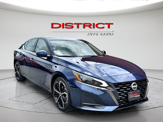 Deep Blue Pearl 2024 Nissan Altima Sedan Front-Wheel Drive Continuously Variable Transmission