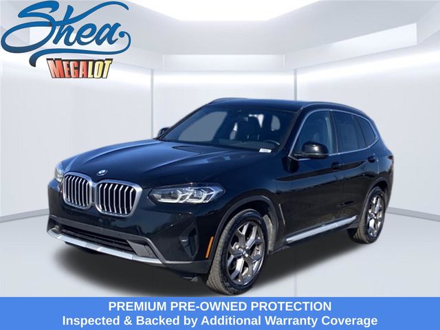 Black 2024 BMW X3 SUV / Crossover All-Wheel Drive 8-Speed Automatic