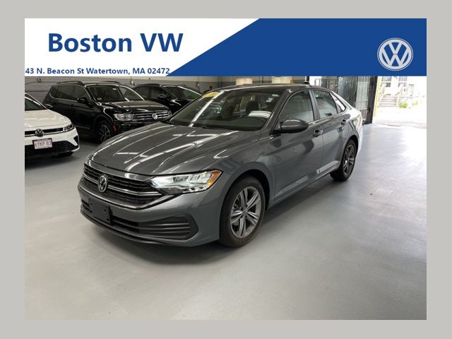 Gray 2023 Volkswagen Jetta Sedan Front-Wheel Drive 8-Speed Automatic
