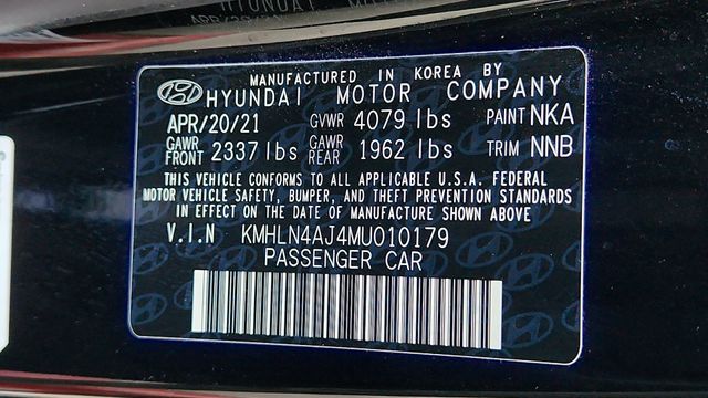 2021 Hyundai Elantra Hybrid